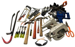 Assorted Power Tools and Hand Tools