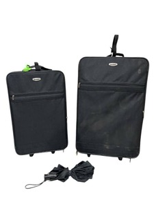 Used Black Performance Luggage System with Umbrella