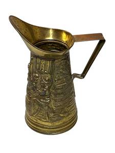Vintage 10 Peerage Brass Pitcher Made in England