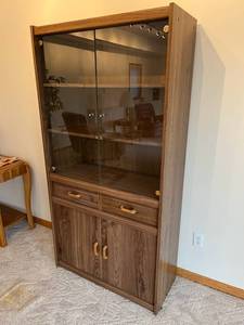 Nice 71.25 Cabinet - 71.25 T x 36 W x 16 D - Located on Lower Level (BRING HELP TO REMOVE)