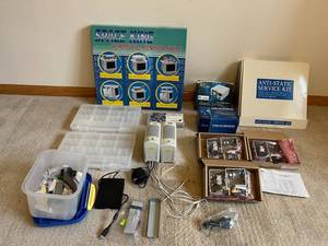 Vintage and New Old Stock PC Peripherals including Condor GLM110 Power Supplies