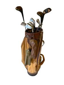 Vintage Wilson Golf Clubs and Bag in Used Condition