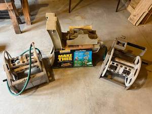2 x 4 Basics Bench Making Kit and Two Hose Reels - Located in Basement