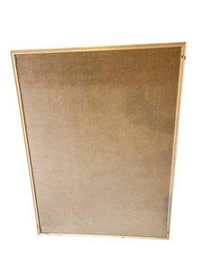 35 x 47 Hanging Cork Board in Nice Condition - Located in Basement