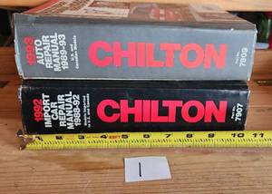 CHILTONS AUTO REPAIR MANUALS