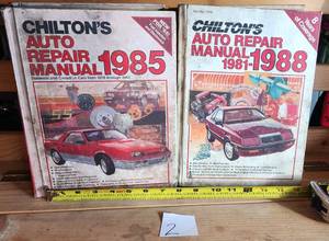 CHILTON AUTO REPAIR MANUALS