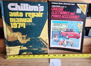 CHILTONS AUTO REPAIR MANUALS