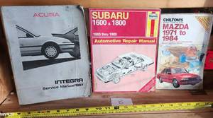 AUTO REPAIR MANUALS