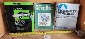 AUTO SERVICE MANUALS