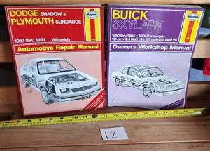 HATNES AUTO REPAIR MANUALS