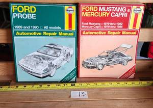 HAYNES AUTO REPAIR MANUALS