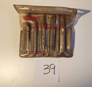 STRAIGHT FLUTED SCREW EXTRACTOR SET
