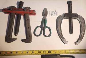 PULLER LOT CRAFTSMAN BEARING JAW PULLER  SHEARS