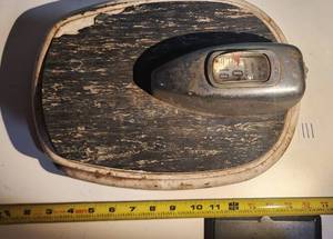VINTAGE HEALTH O METER SCALE