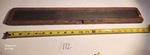 METAL GAGE IN WOODEN BOX PLANER