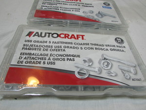 lot 26 image: Auto Craft Fastener Packs