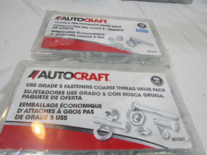lot 30 image: Auto Craft Fastener Packs