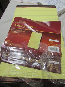 lot 90 image: Writing Paper Pads