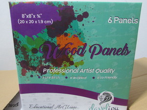 lot 125 image: Wood Art Panels
