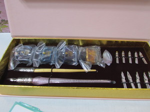 lot 233 image: Calligraphy Pen Sets