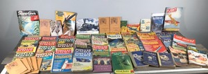 lot 261 image: Lot of Vintage Magazines and More - Ford Times - Popular Science - Railroads at Work - Snow Goer - Model Airplane News - Radio Experimeter - Flying Aces - Radio Shack and More
