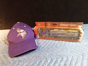 lot 86 image: Viking cap and Viking die cast semi