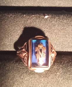 lot 39 image: 1954 Class ring - 10K