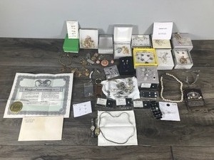 lot 301 image: Lot of Jewelry Plus 2 Watches