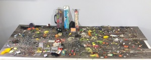 lot 378 image: Lot of Fishing Tackle and More