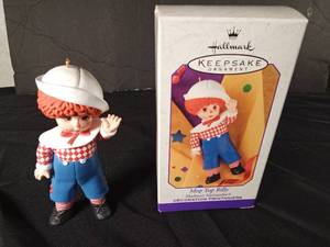 lot 153 image: 1999 Hallmark handcrafted Mop Top Billy ornament