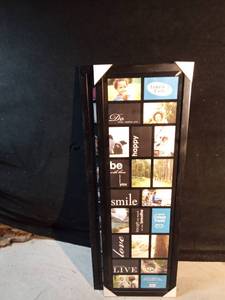 lot 185 image: 2 Lg collage picture frames (1 new)