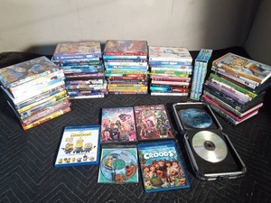 lot 222 image: Tote of DVDs and a DVD case