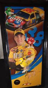 lot 249 image: Elliot Sadler Nascar clock - No. 205 out of 5,000