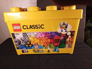 lot 245 image: Legos in original Lego container