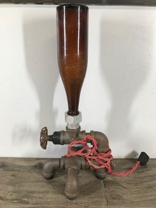 lot 431 image: Homemade Lamp