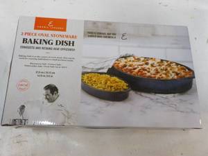 lot 13 image: Emeril Lagasse 2 piece Oval Stonewa...