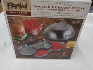 lot 32 image: Parini Double Burger Press and Chee...