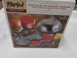 lot 33 image: Parini Double Burger Press and Chee...