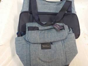 lot 86 image: Bella Russo 2 pc 15.7 Tote Bag Coo...