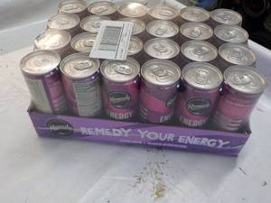 lot 211 image: 24 pack Organic Kombucha Energy Rem...