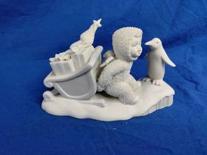 Department 56 Snowbabies Stuck In The Snow #6806
