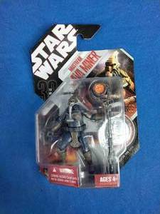 STAR WARS 30TH ANNIVERSARY #03 MUSTAFAR LAVA MINER AF w SILVER COIN HASBRO 2007