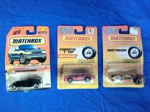 3 Matchbox Cars