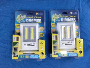 2 Glow Bright Switch with Dimmer