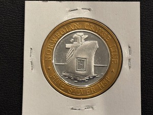 lot 14 image: Norwegian Cruise Line .999 Fine Silver Round
