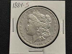 lot 17 image: 1884-S Morgan Dollar