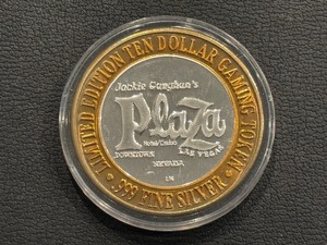 lot 20 image: Union Plaza .999 Fine Silver $10 Dollar Gaming Token