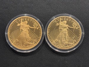 lot 69 image: St. Gaudens Replica Coins