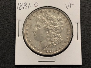 lot 72 image: 1881-O Morgan Dollar VF