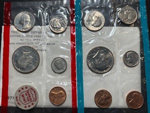 1971 P&D U.S. Mint Set Uncirculated